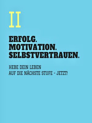 cover image of ERFOLG. MOTIVATION. SELBSTVERTRAUEN (TEIL 2)